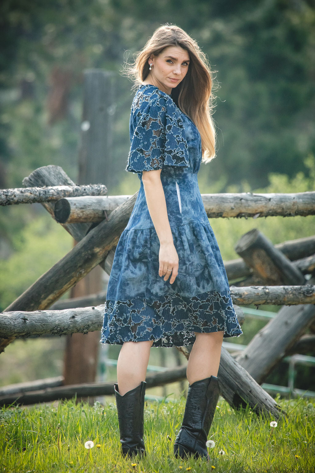 Denim Bells Dress