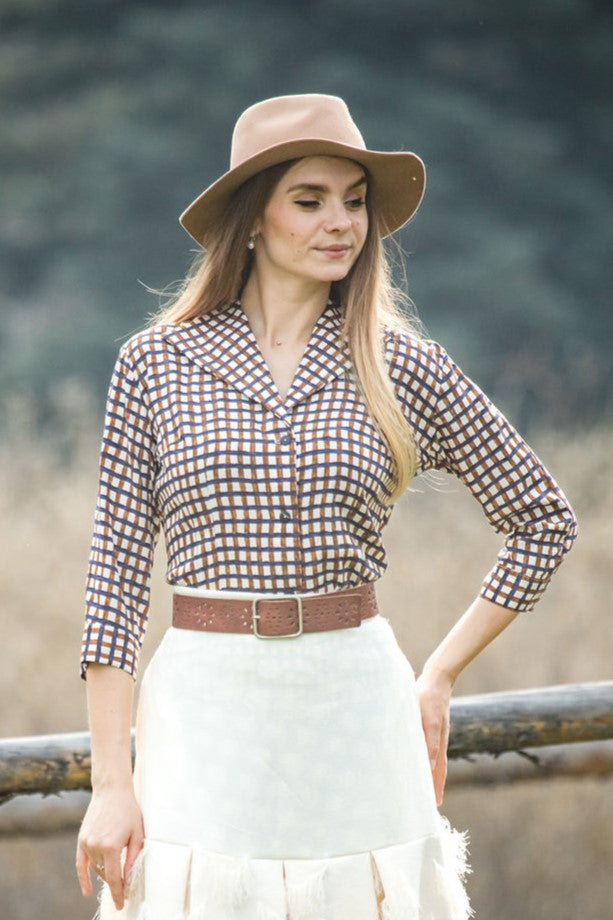 Katherine Button Down Blouse