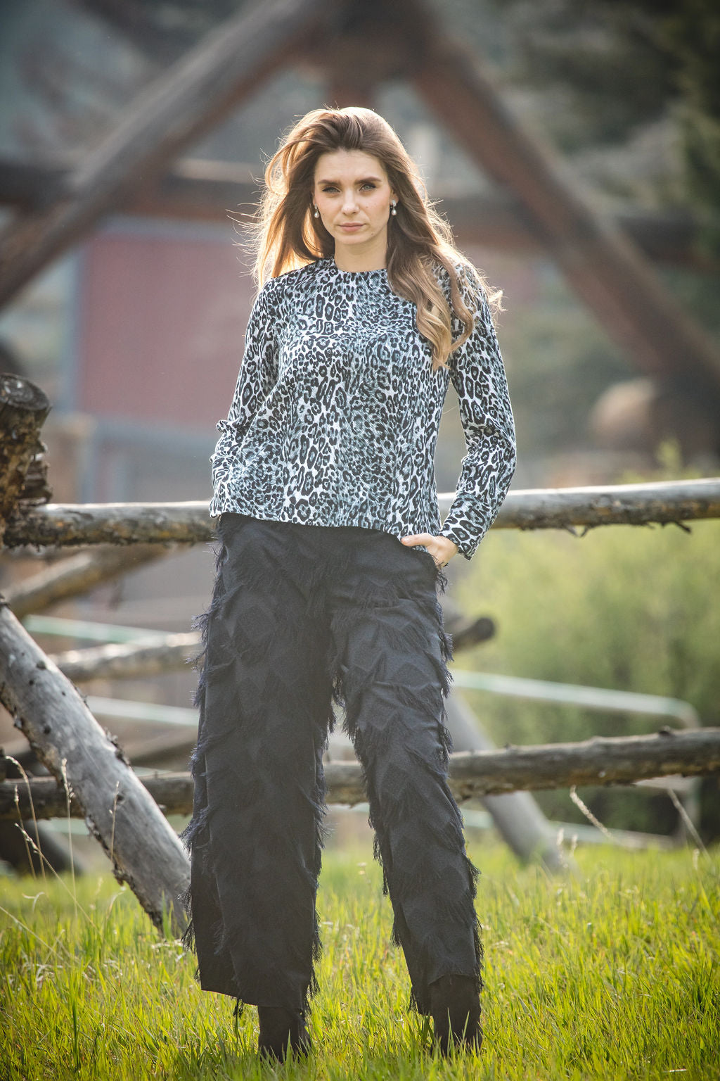 Coco Fringe Pants