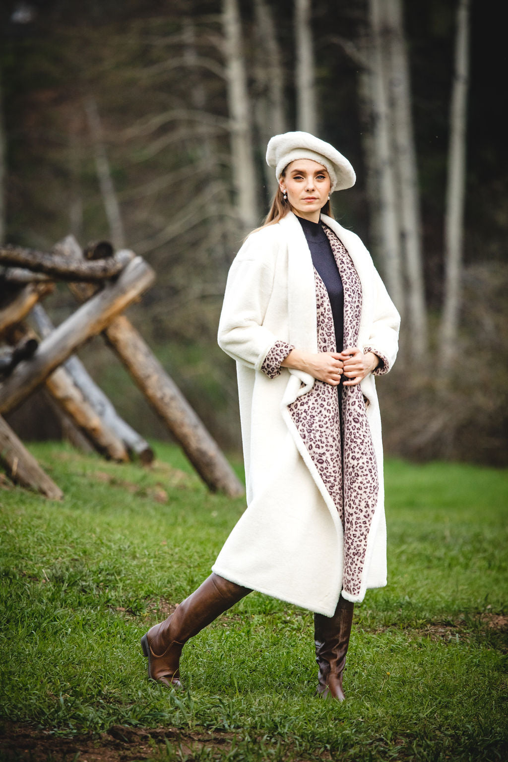Snow Blanket Overcoat