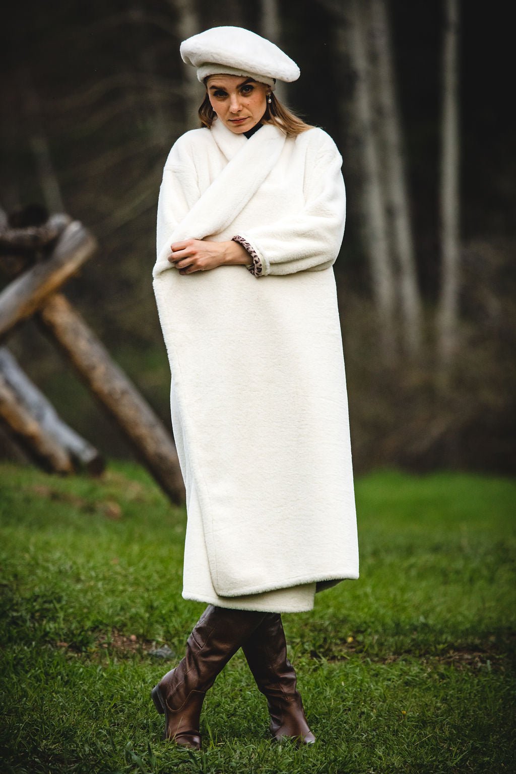 Snow Blanket Overcoat