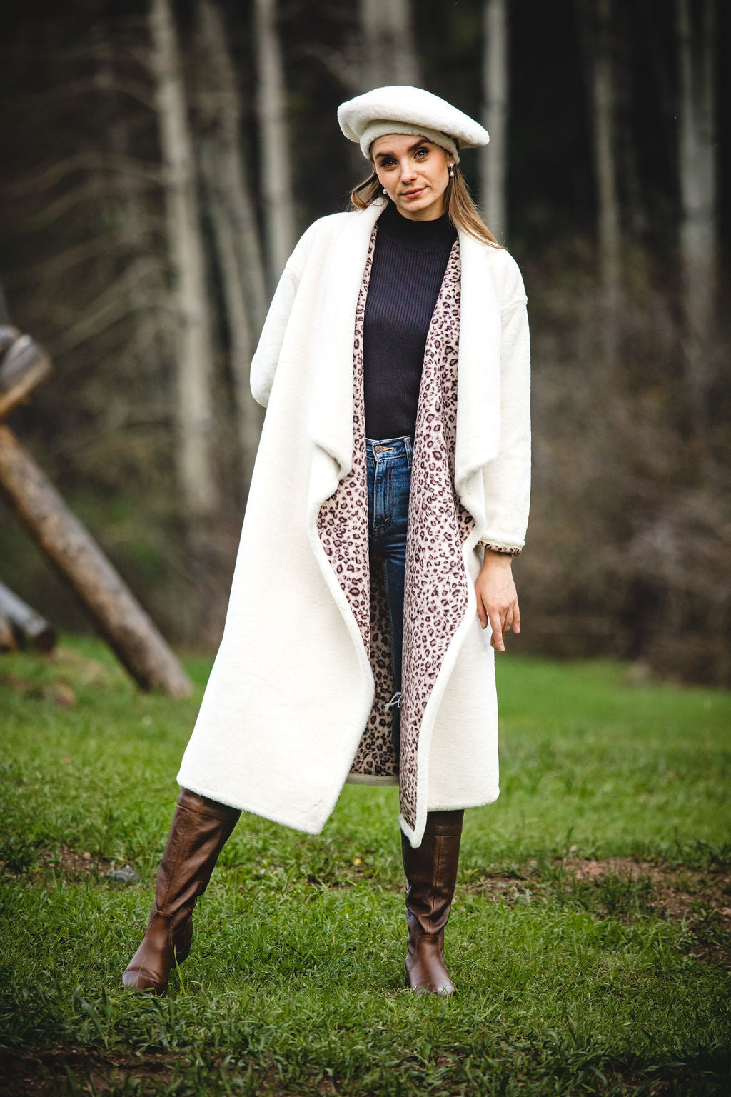 Snow Blanket Overcoat
